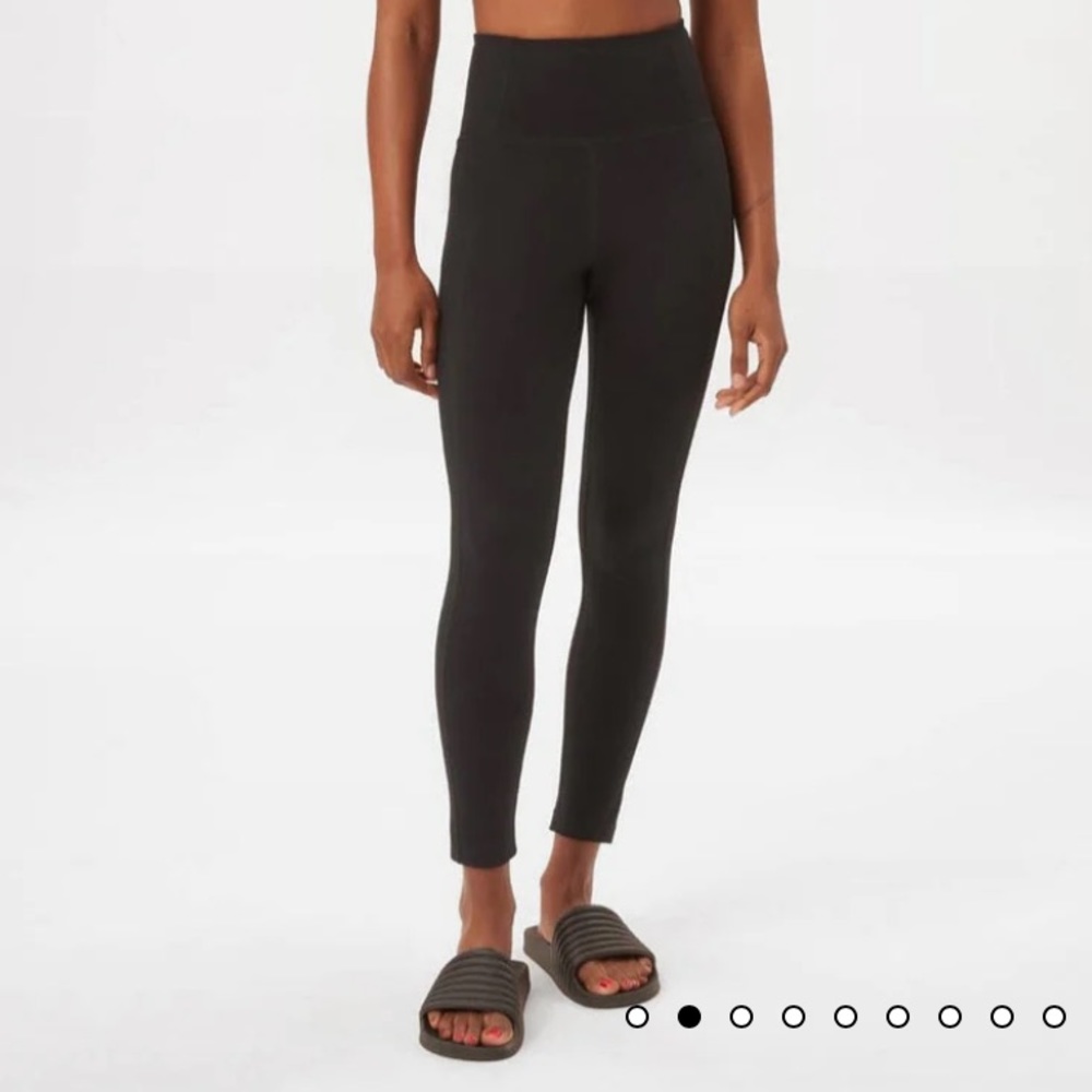 Girlfriend Collective Black Compressive High Rise Legging, Size S